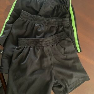 Kids Black Shorts
